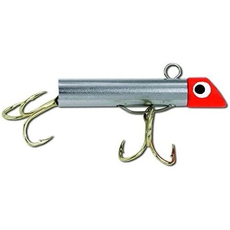 Got-Cha 1000 Series Mini Metal Plug, 1 34, 58 Oz, Sz 6 Hooks, Red ChromeGold Hook G1001GH